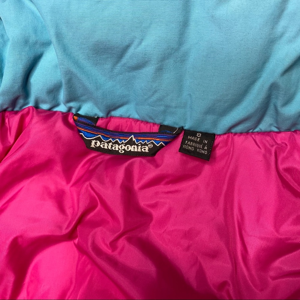 Vintage Patagonia Parka 8 Purple Pink Ski Jacket - Picture 14 of 16